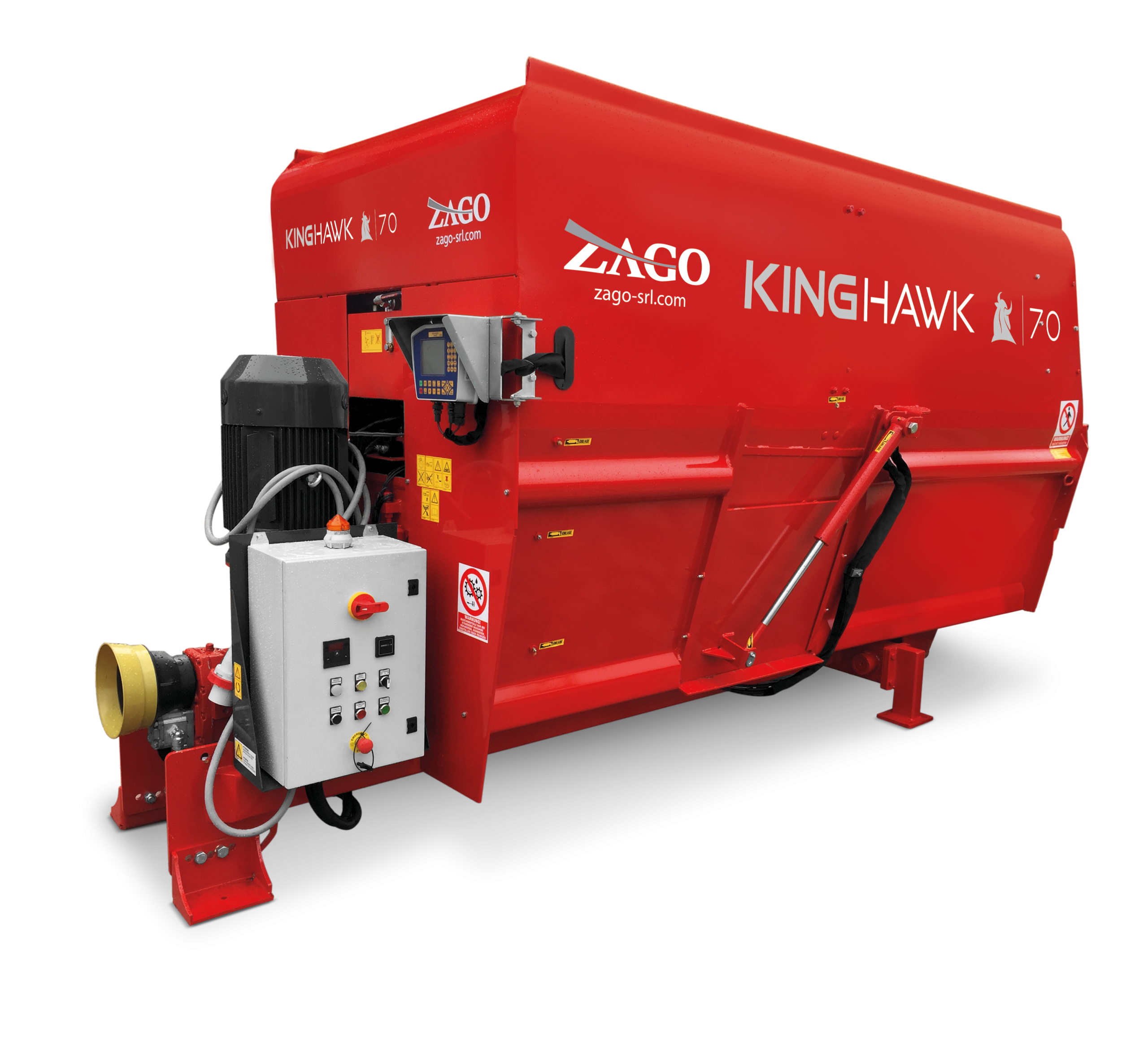 Lancia paglia Zago Hawk stazionario