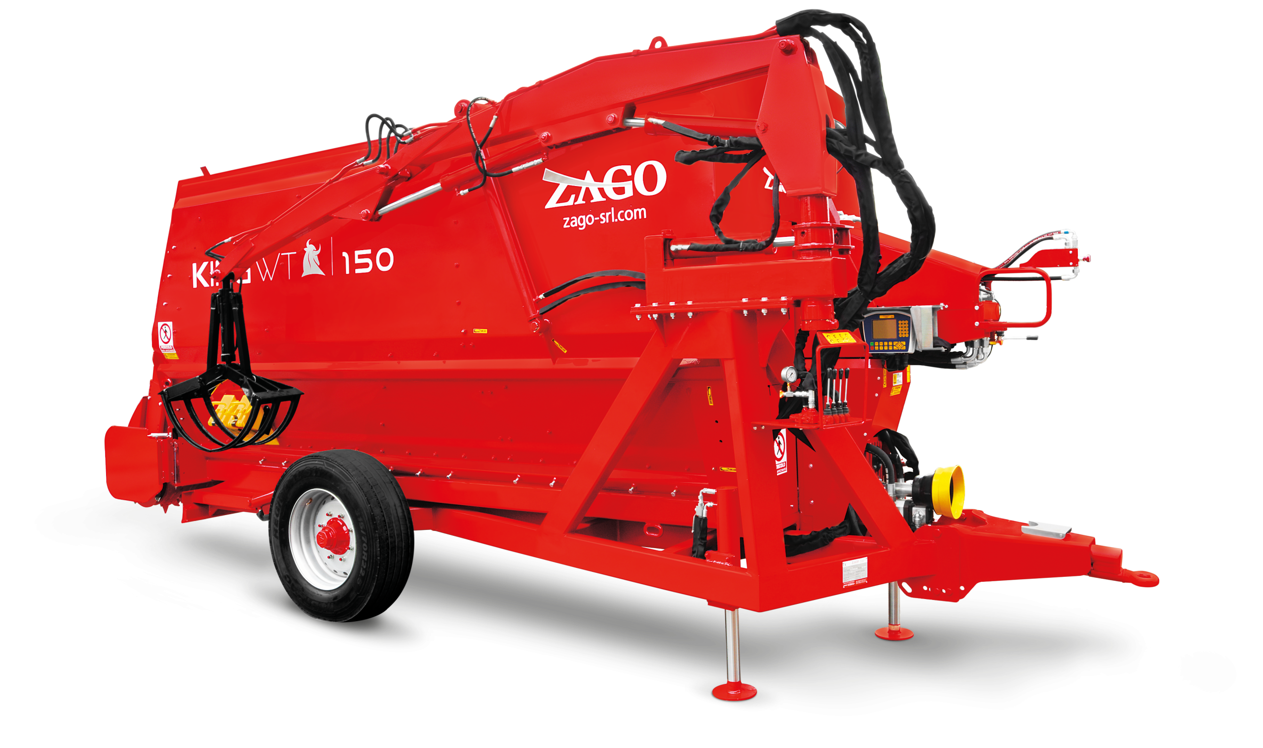 Carro miscelatore trainato Zago King 150